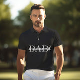 Personalized Custom Polo T-shirt with Kid's Name, Father's Day Gift