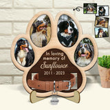 Personalized Pet Collar Frame Custom Photo Memorial Gift for Animal Lovers