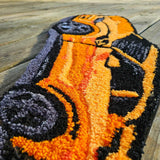 Custom Vintage Car Tufted Slip Rug, Home Decor Rug