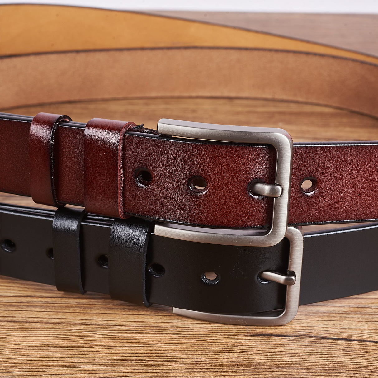 Fist Punch - Birthday, Loving Gift For Dad, Father, Papa, Grandpa, Pet Lover - Personalized Engraved Leather Belt