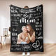 Personalized Photo Mom Theme Blanket Remember I Love You Mom Mother's Day Gift For Mom