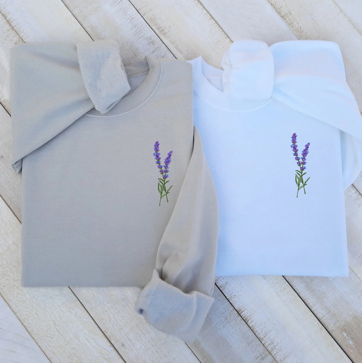 Printed Lavender Sweatshirt Heat Transfer Printed Lavender Hoodie Printed Lavender T-shirt