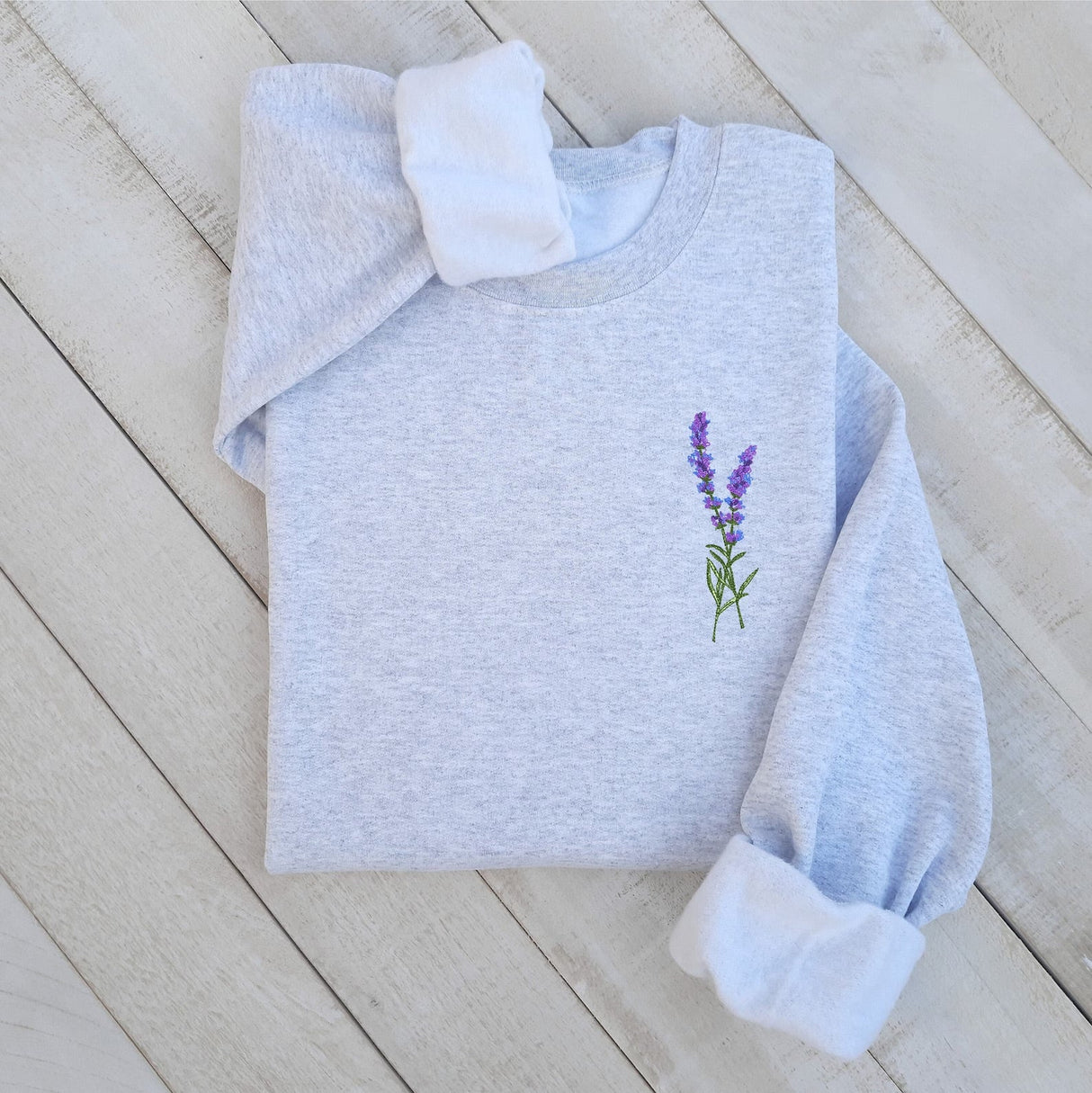 Printed Lavender Sweatshirt Heat Transfer Printed Lavender Hoodie Printed Lavender T-shirt