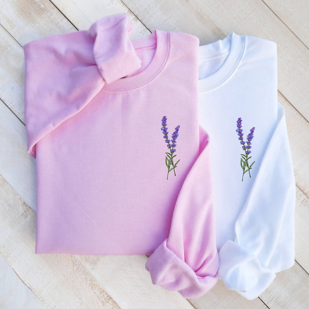 Printed Lavender Sweatshirt Heat Transfer Printed Lavender Hoodie Printed Lavender T-shirt