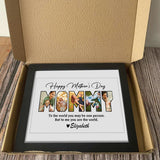 Custom Photo Happy Mother's Day To Mom Picture Frame