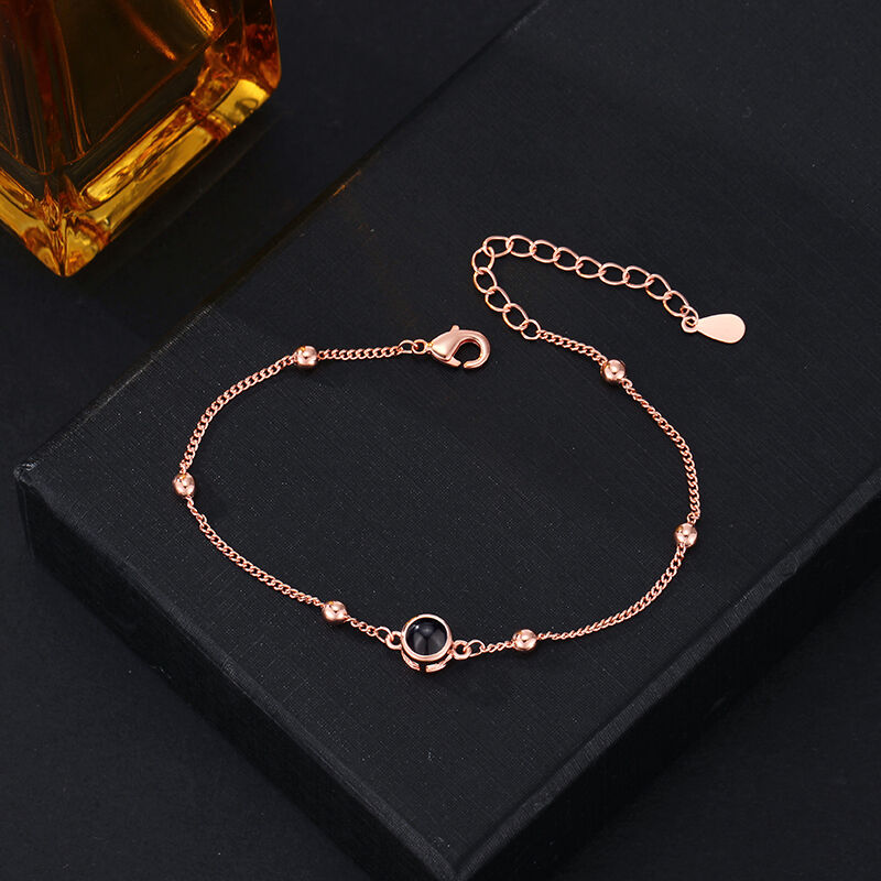 Mother's Day Gift Personalized Projection Picture Bracelet Projection Bracelet