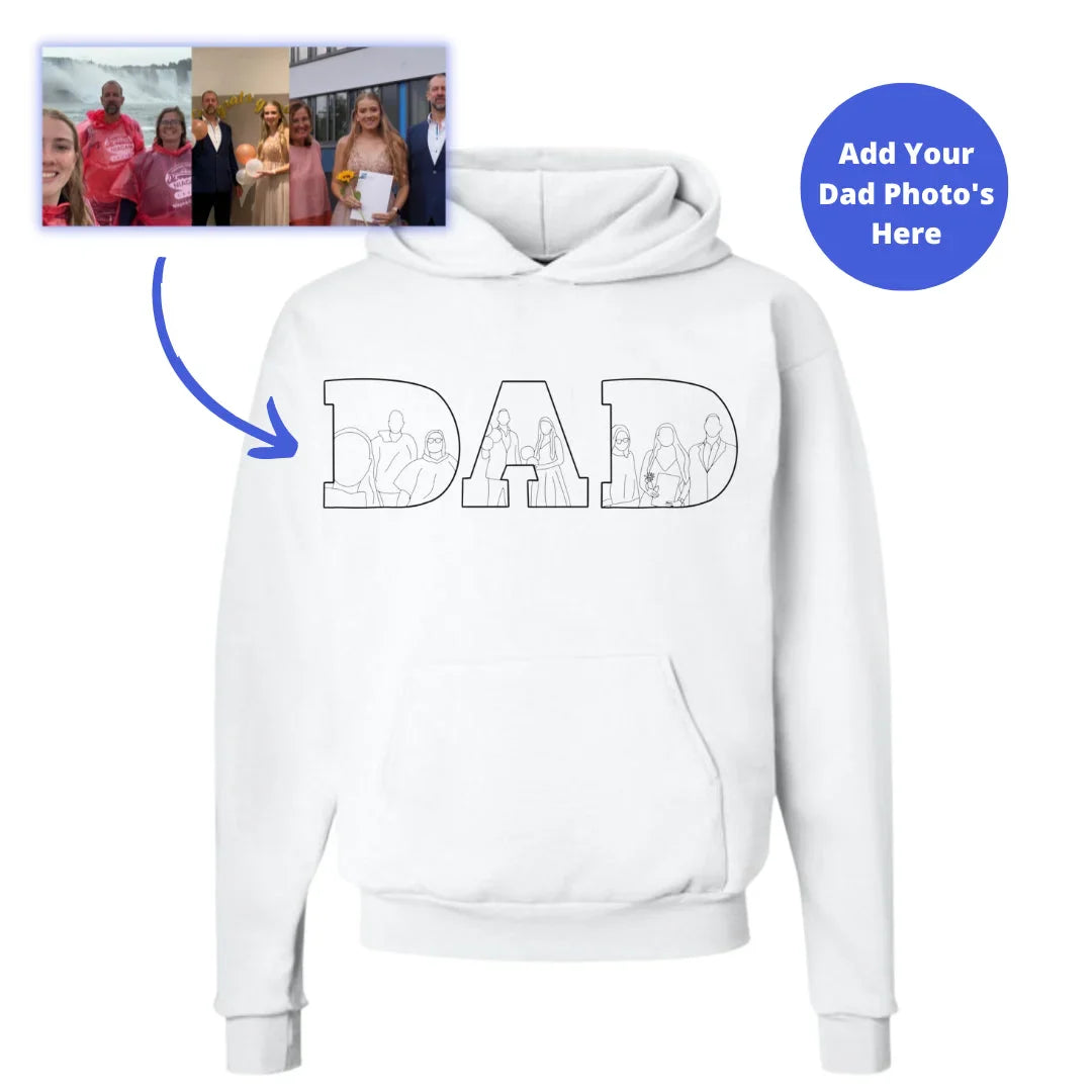 Best Dad Ever -Embroidered Sweatshirt For Father's Day - Gifts for Dad, Papa, Daddy and Grandpa