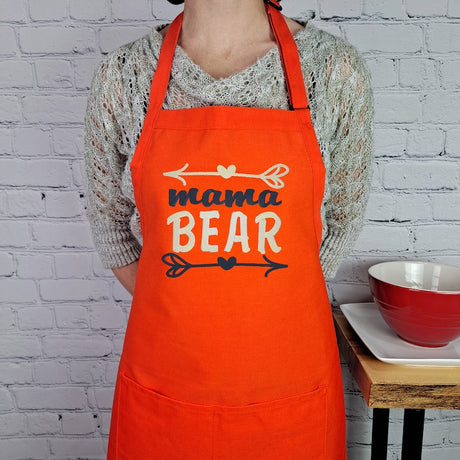 Mama Bear Apron Mom Kitchen Apron Perfect Mothers Day Gift For Her