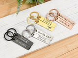 Personalized Rectangle Drive Safe Keychain,Stainless Steel Keychain,Custom Engraved Key Chain Personalized Gifts for Him,Best Friend Gifts