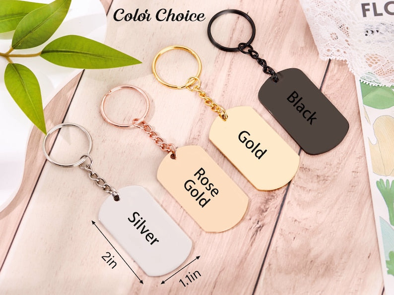 Custom Photo Dad Keychain for Men,The Moment I Became a Daddy Keychain,Engraved Name Family Photo Keyring,Keychain for Dad,Father Day Gift