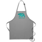 Mama Bear Apron Personalized Name Customizable Embroidered Kitchen Apron With Pockets And Adjustable Neck Perfect Mothers Day Gift For Her