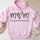 Mom Means Everything - Family Custom Sweatshirt With Design On Sleeve