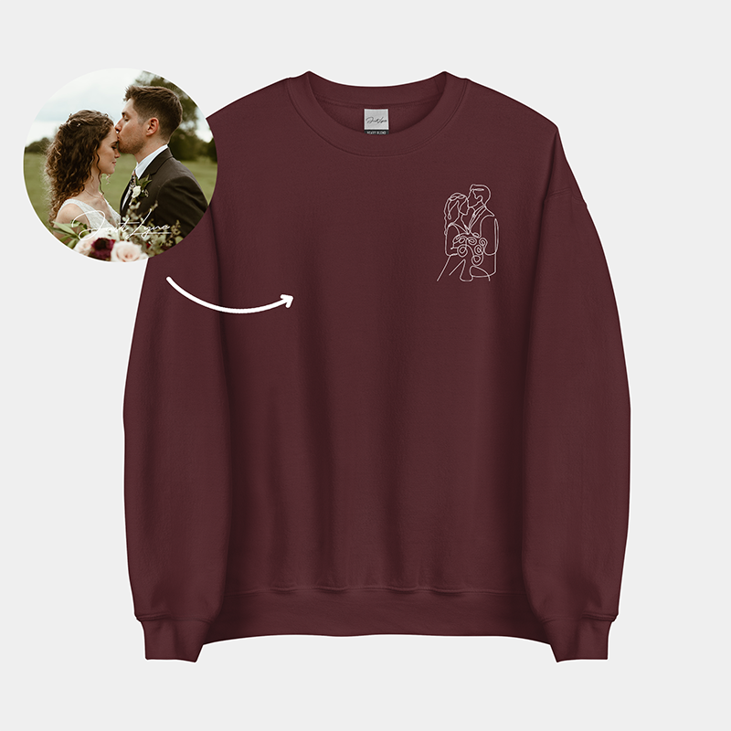 Custom Embroidered Sweatshirt and Hoodie - Gifts of Love