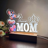 Personalized Photo Night Light Gift for Mom