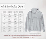 Custom Personalised Embroidered Hoodie Or Sweatshirt Crewneck, Couple Gifts Anniversary Gift Matching Hoodies