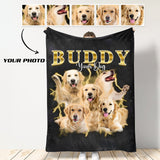 Custom Vintage Blanket Photo Vintage Blanket For Family