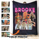 Custom Vintage Blanket Photo Vintage Blanket