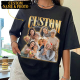 Mother's Day Gift Custom Vintage Tee Custom Photo Vintage Hoodie Photo Sweatshirt