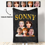 Custom Vintage Blanket Photo Vintage Blanket For Family