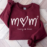 Mom Means Everything - Family Custom Sweatshirt With Design On Sleeve