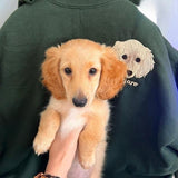 Personalized Pet Face and Pet name Sweatshirt