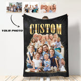 Custom Vintage Blanket Photo Vintage Blanket For Baby