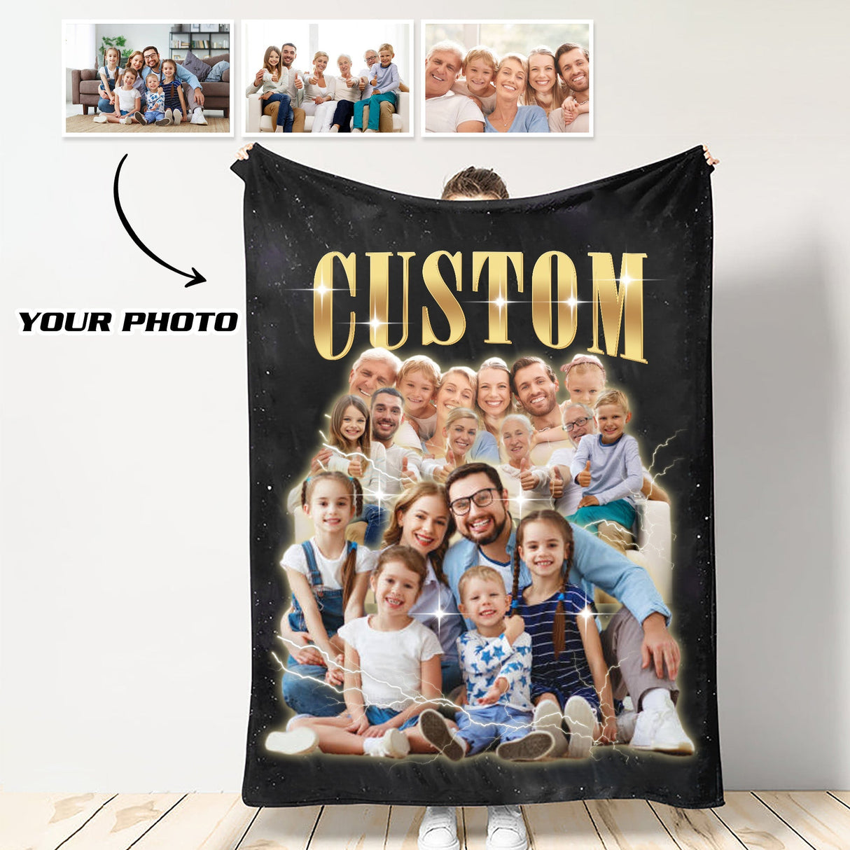 Custom Vintage Blanket Photo Vintage Blanket For Girlfriends