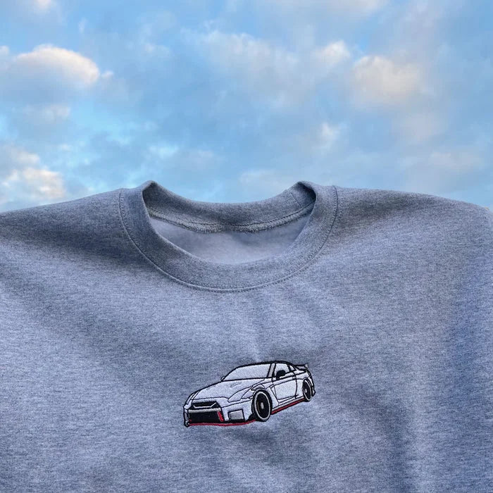 Custom Car Embroidered Hoodie, Car Lover Gift