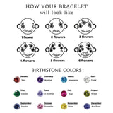 Mother Birthstone Bracelet With Kid‘s Birthstones