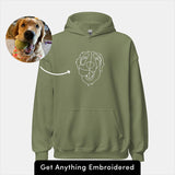 Gifts For Pet Lover Custom Embroidered Sweatshirt And Hoodie