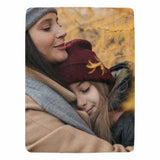 Custom Photo Mom & Daughter Ultra-Soft Micro Fleece Blanket