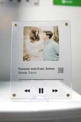 Personalized music plaque Music plaque Personalized poster of music songs