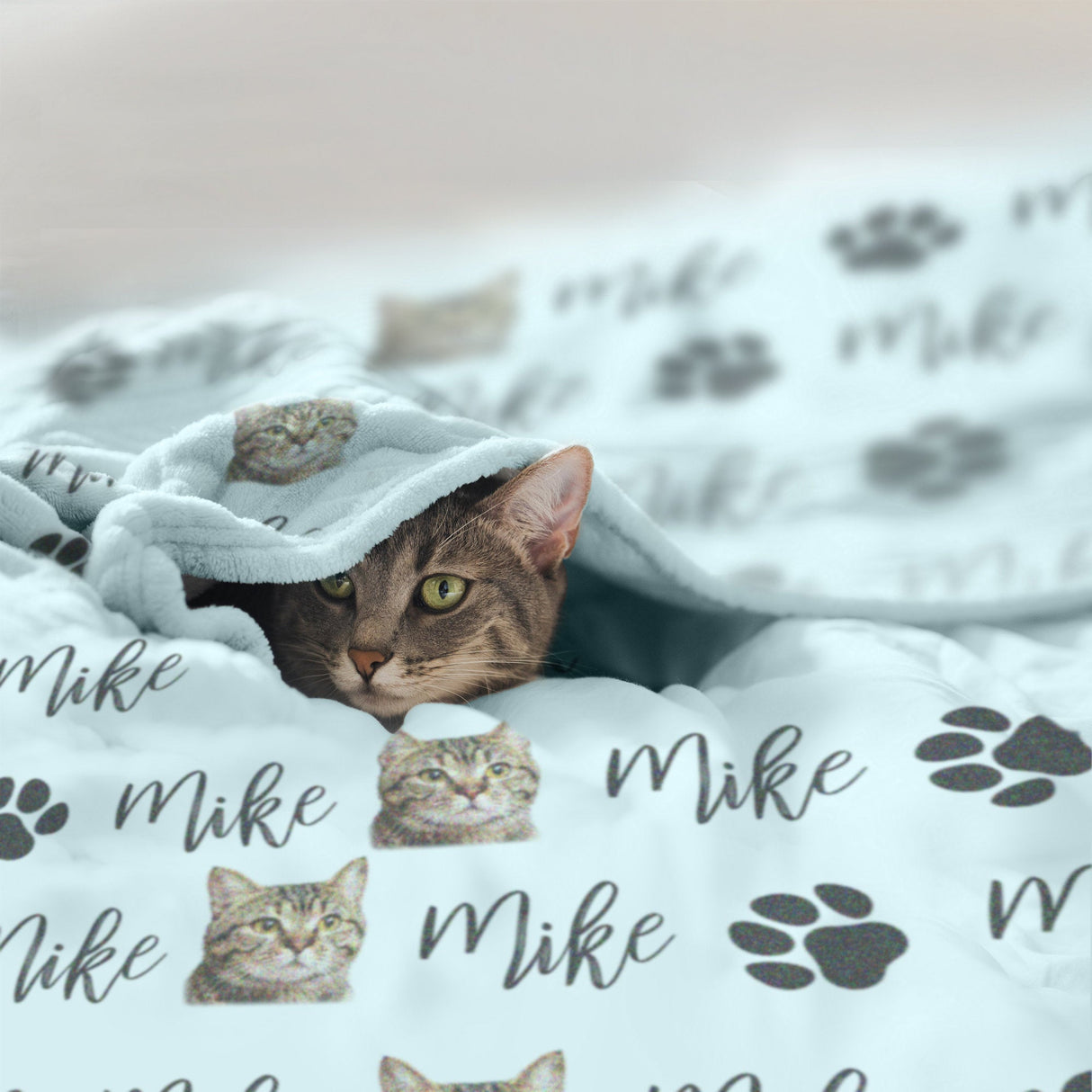 Personalized Pet Blanket | Custom Bedding for Pets | Customized Blankets for Dog and Cats | Blankets for pets