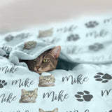 Personalized Pet Blanket | Custom Bedding for Pets | Customized Blankets for Dog and Cats | Blankets for pets