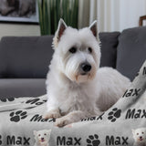 Personalized Pet Blanket | Custom Bedding for Pets | Customized Blankets for Dog and Cats | Blankets for pets