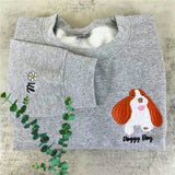 Custom Pet Face and Pet name Sweatshirt